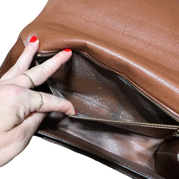 Louis Vuitton Authentic Monceau Travel Bag Monogram Canvas Cross Body Bag - Picture 9 of 12